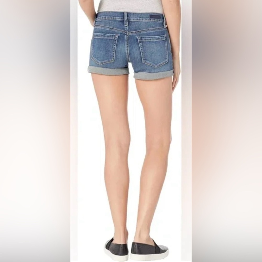 Blank NYC The Fulton Roll Up Short in Moonchild - Picture 4 of 6
